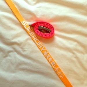 Super dry and H&M belts